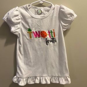 TWO-tti Fruity birthday shirt! Only worn once. Perfect condition!